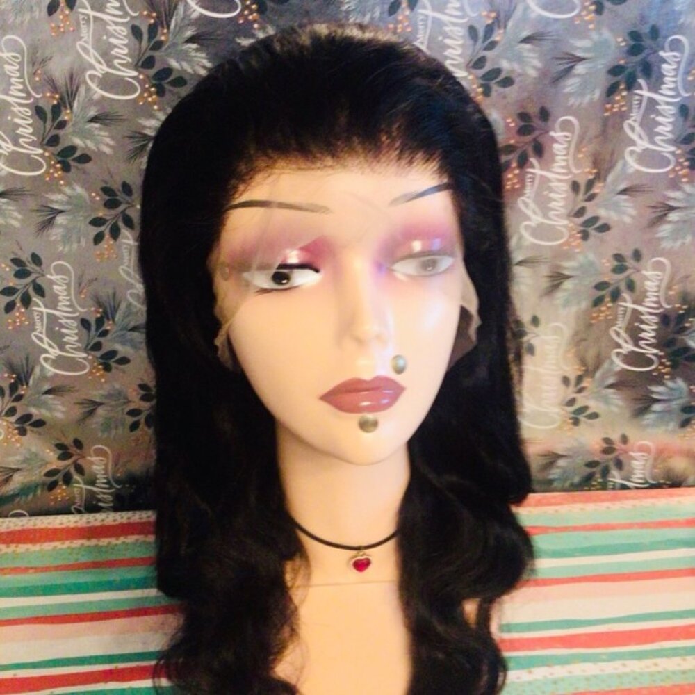 Lace Front Wig Human Natural Hair Women Wig